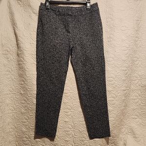 Black and White Patterned Pants